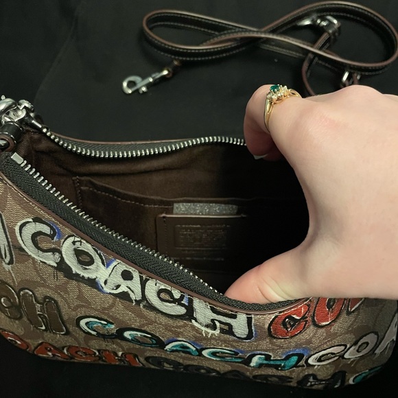 Coach X Mint + Serf Teri Shoulder Bag In Signature Canvas - Picture 5 of 6